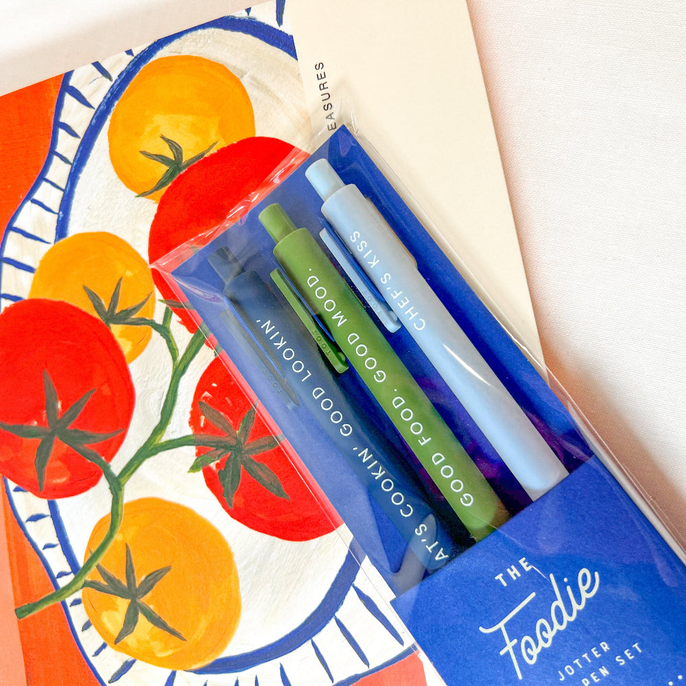 Foodie Pen Set