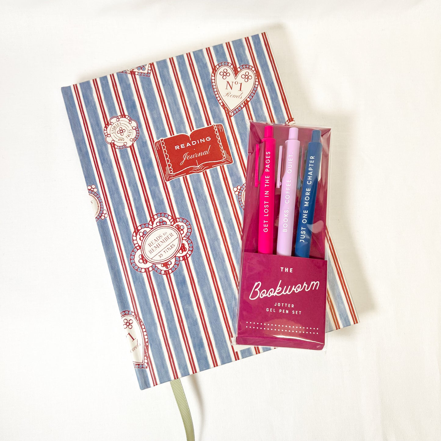 The Bookworm Pen Set