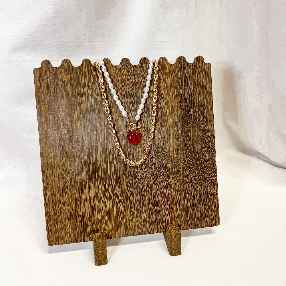 Twisted Rope Gold Chain Necklace