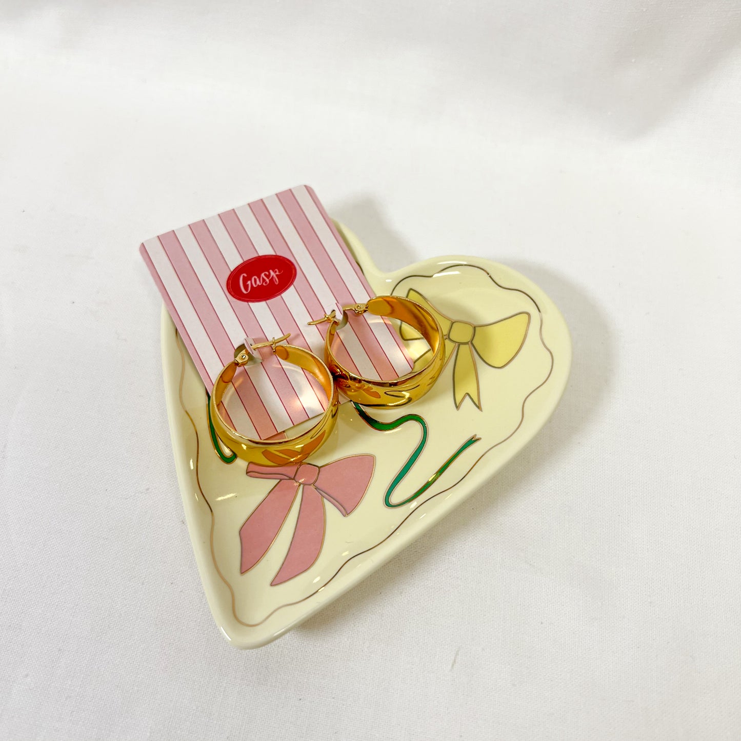 Jumbo Gold Hoop Earrings