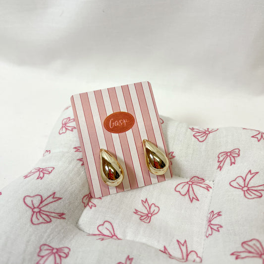 Chunky Teardrop Earrings