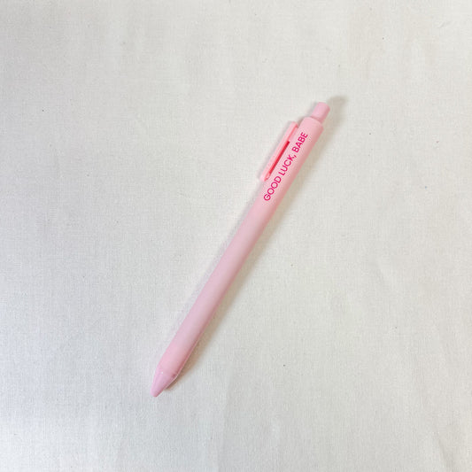 Good Luck Babe Gel Pen