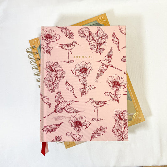 Garden Toile Hardcover Journal