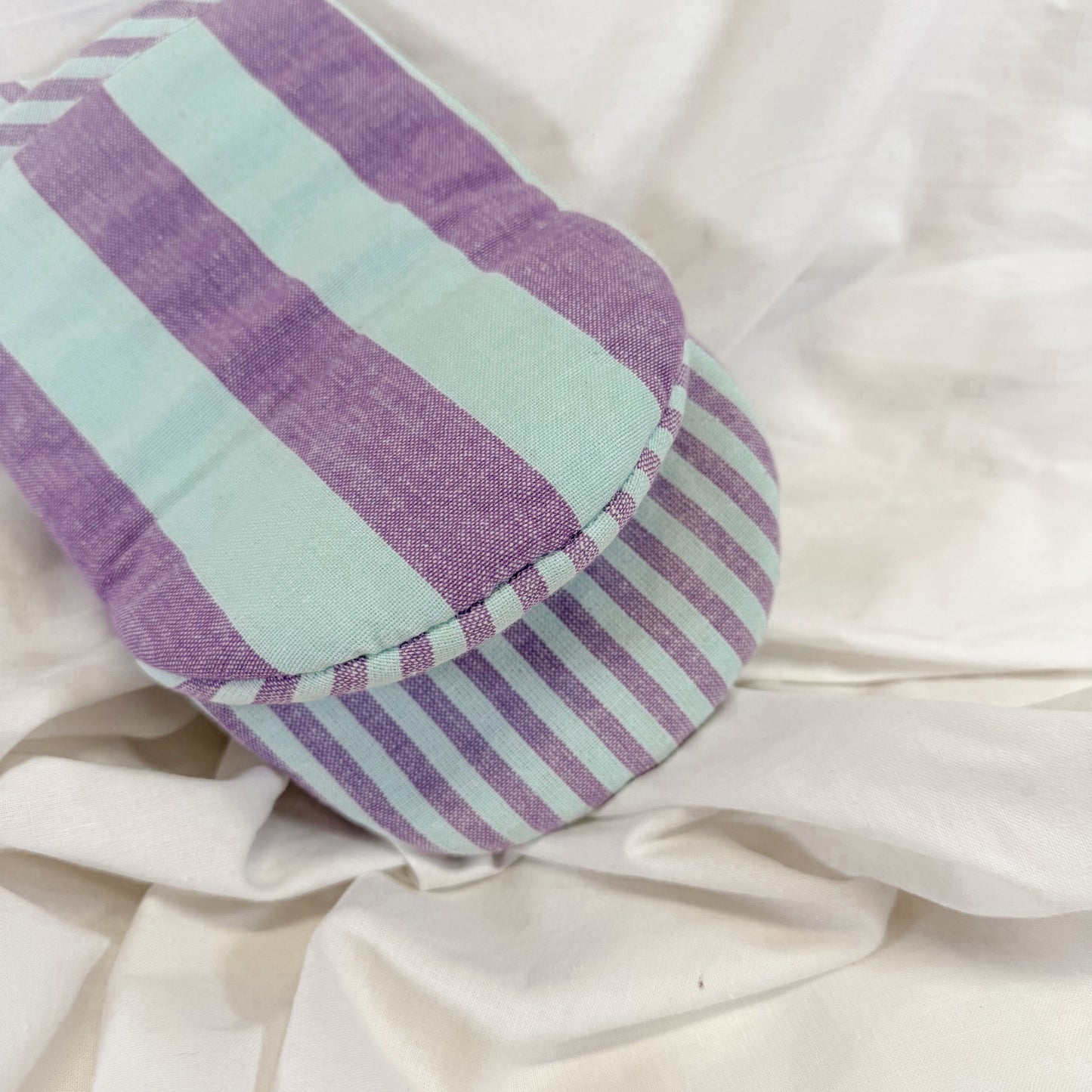 Color Block Stripe Oven Mit