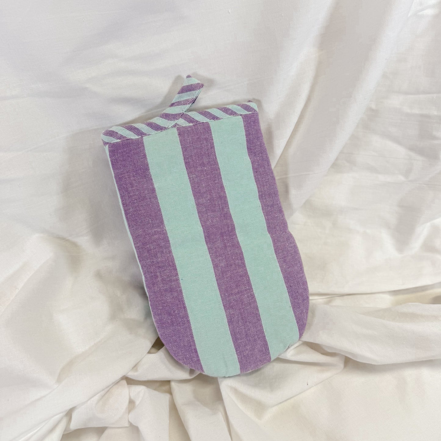 Color Block Stripe Oven Mit
