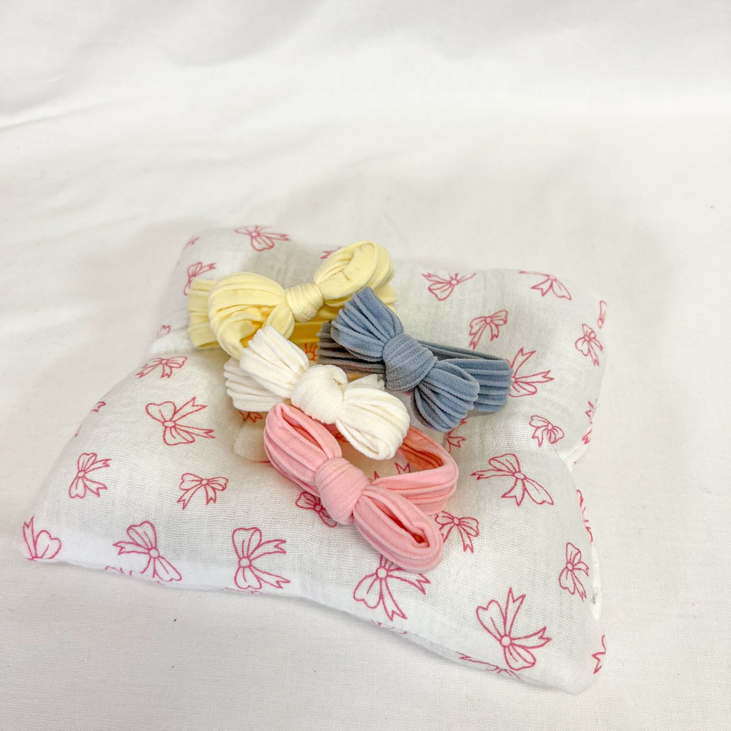 Bow Soft Hair Tie Set