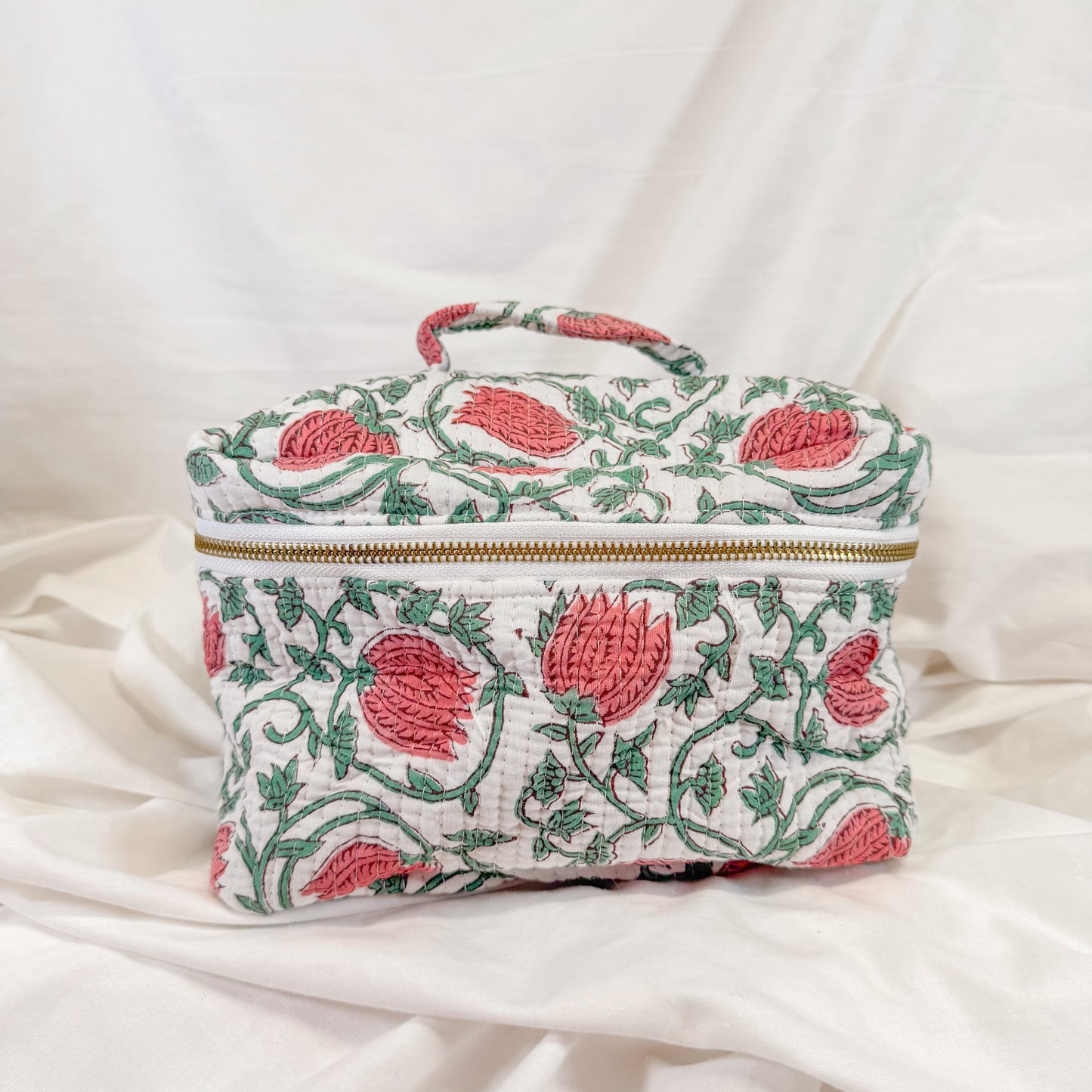 Block Print Toiletry Bag