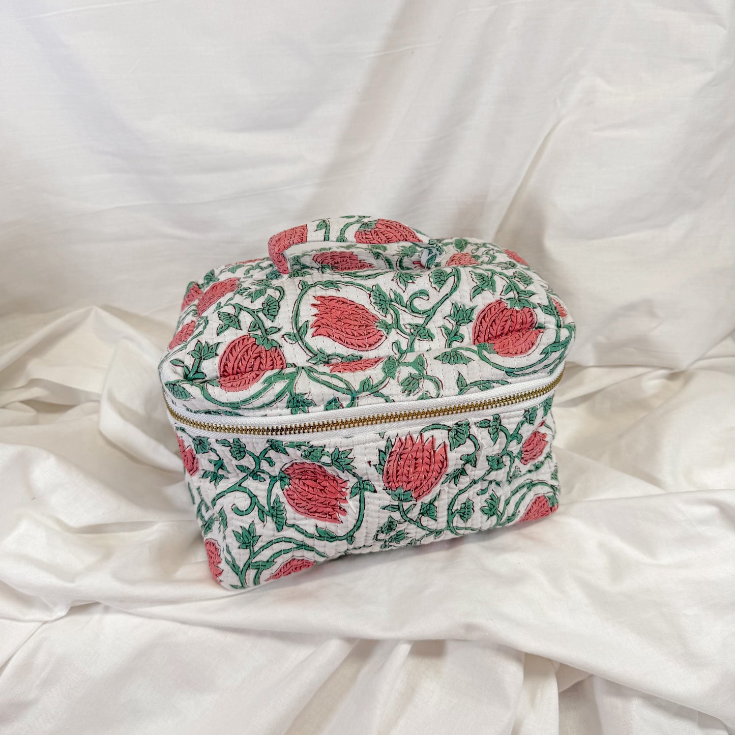 Block Print Toiletry Bag