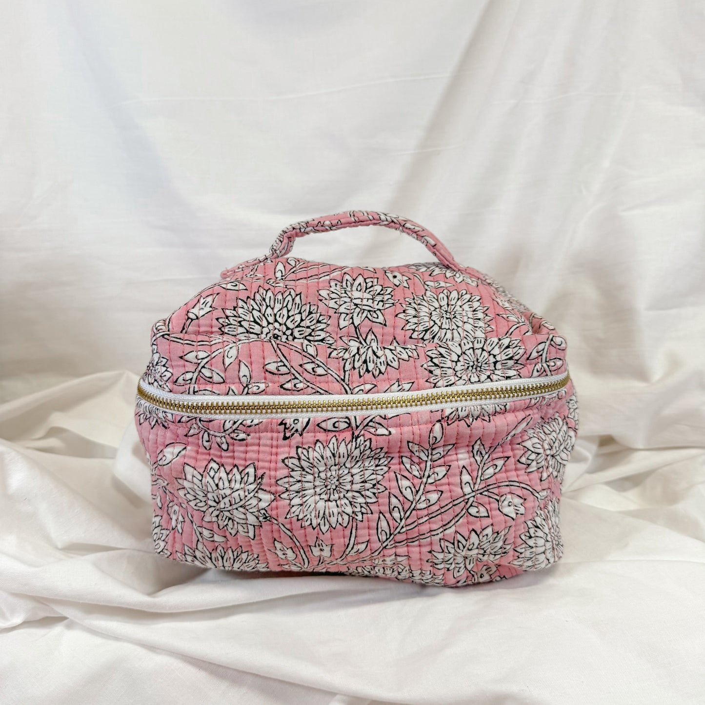 Block Print Toiletry Bag