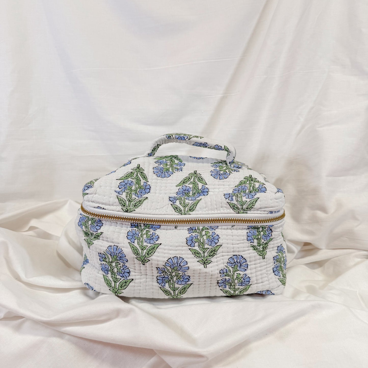Block Print Toiletry Bag