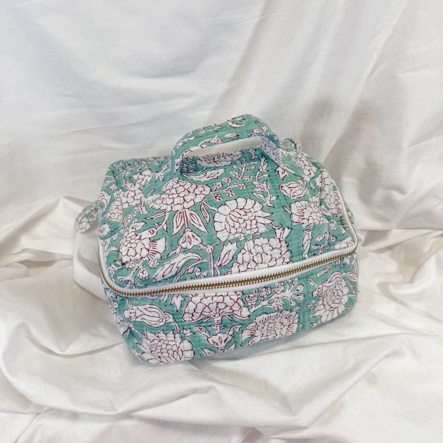 Block Print Toiletry Bag