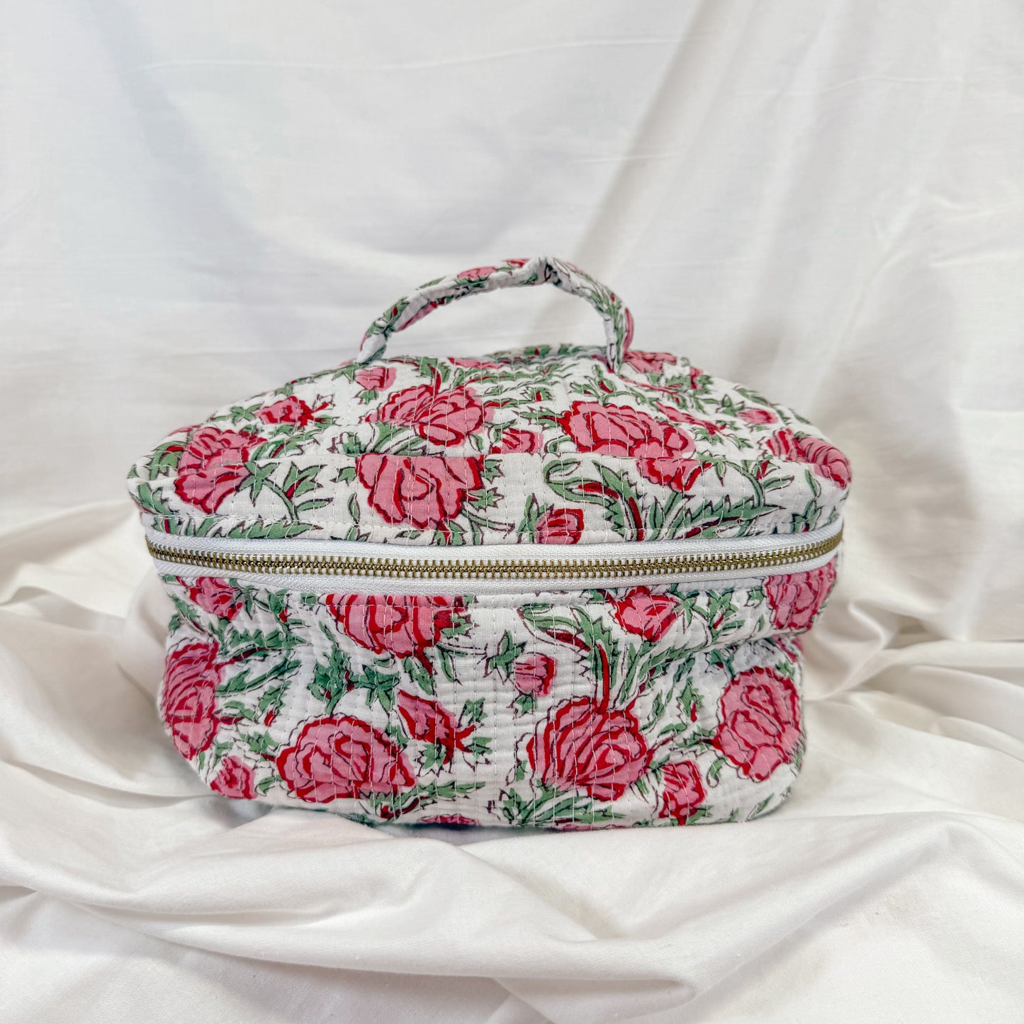 Block Print Toiletry Bag