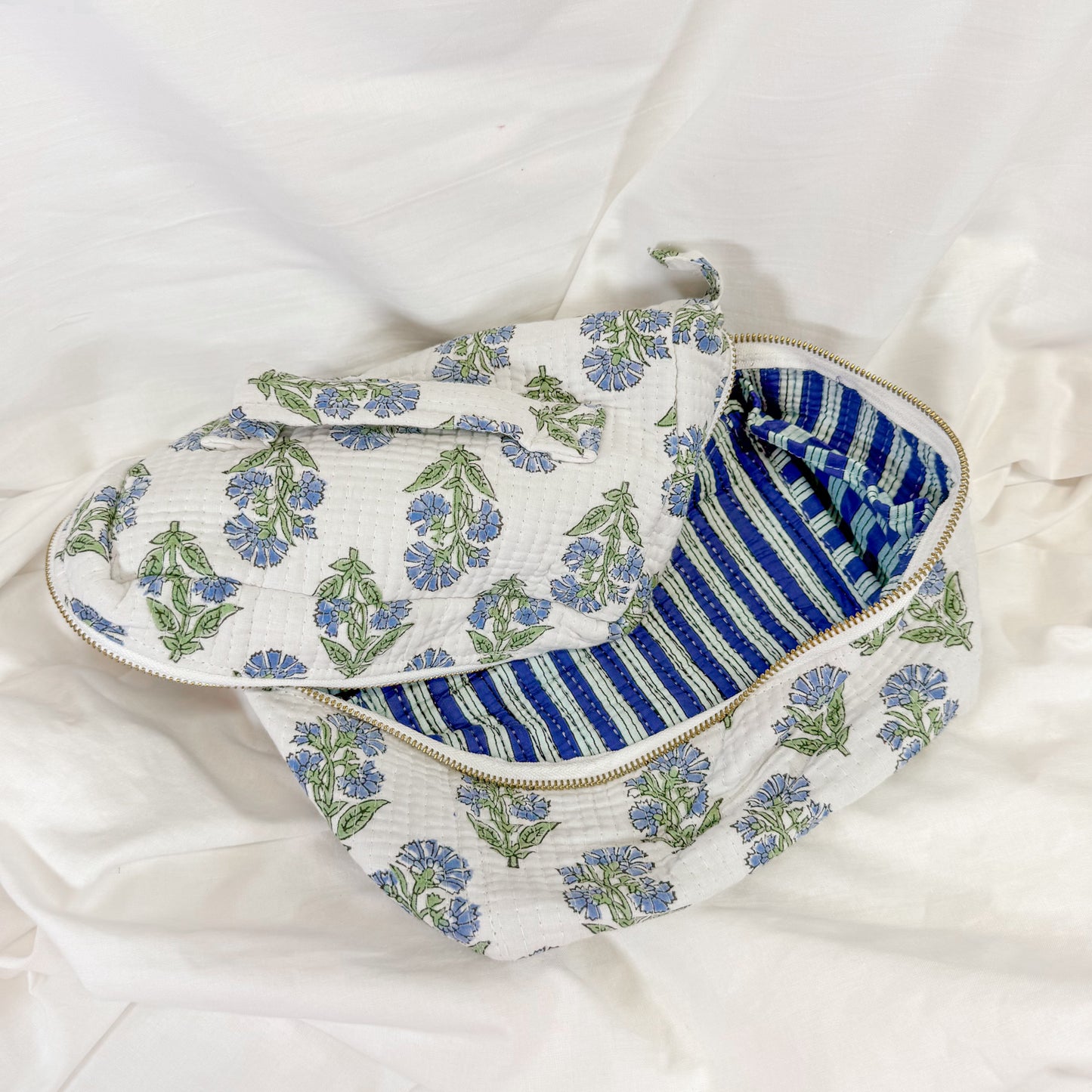 Block Print Toiletry Bag