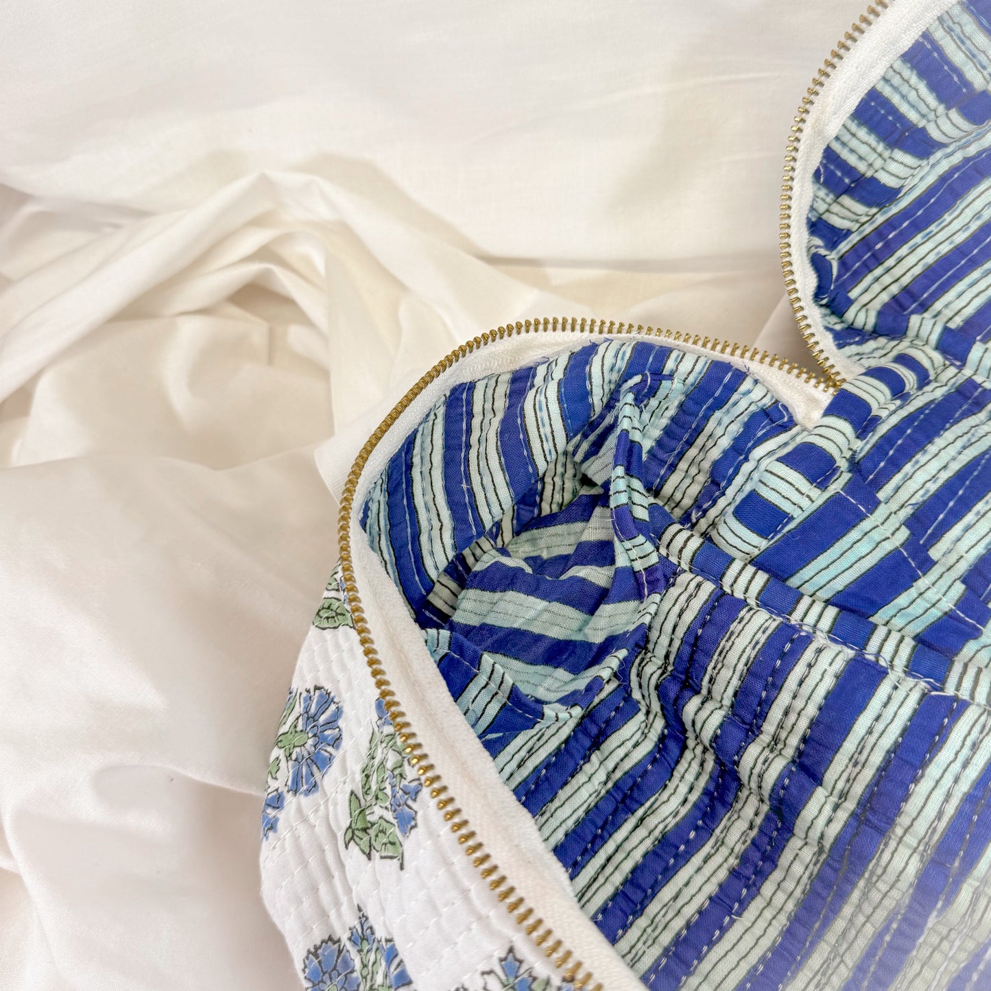 Block Print Toiletry Bag