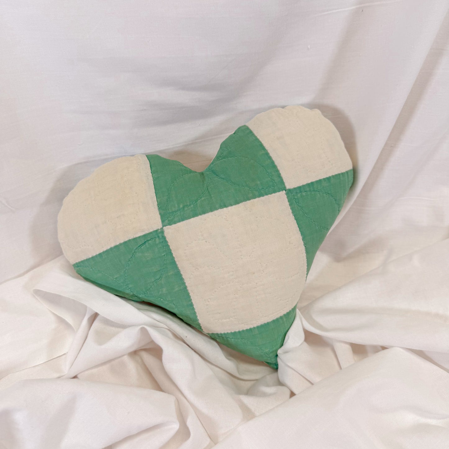 Quilted Heart Pillow