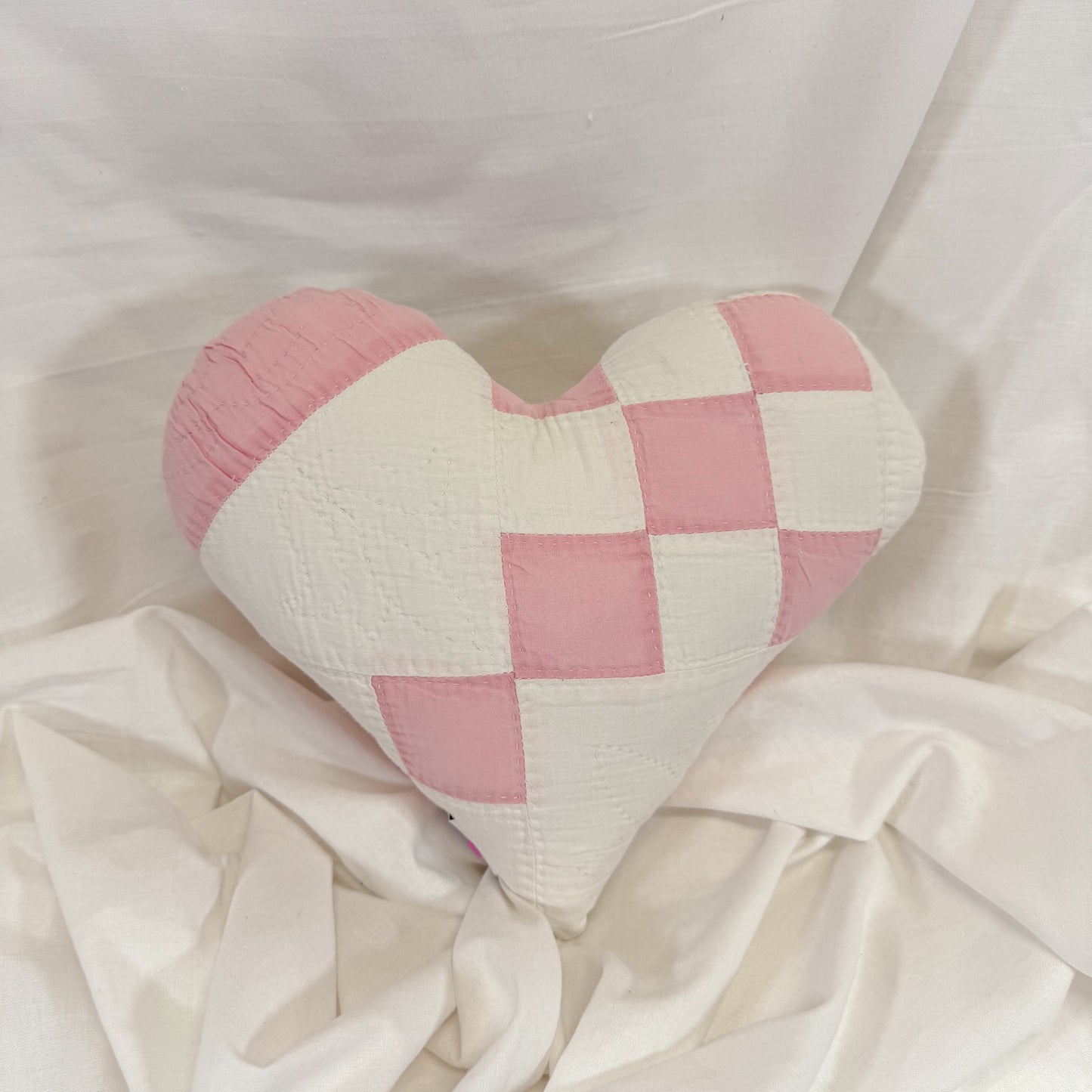 Quilted Heart Pillow