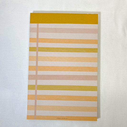 Striped Jumbo Notepad