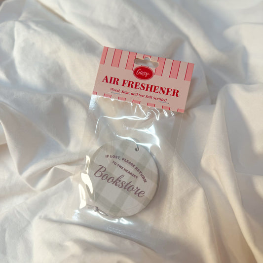 Please Return To The Bookstore Car Air Freshener