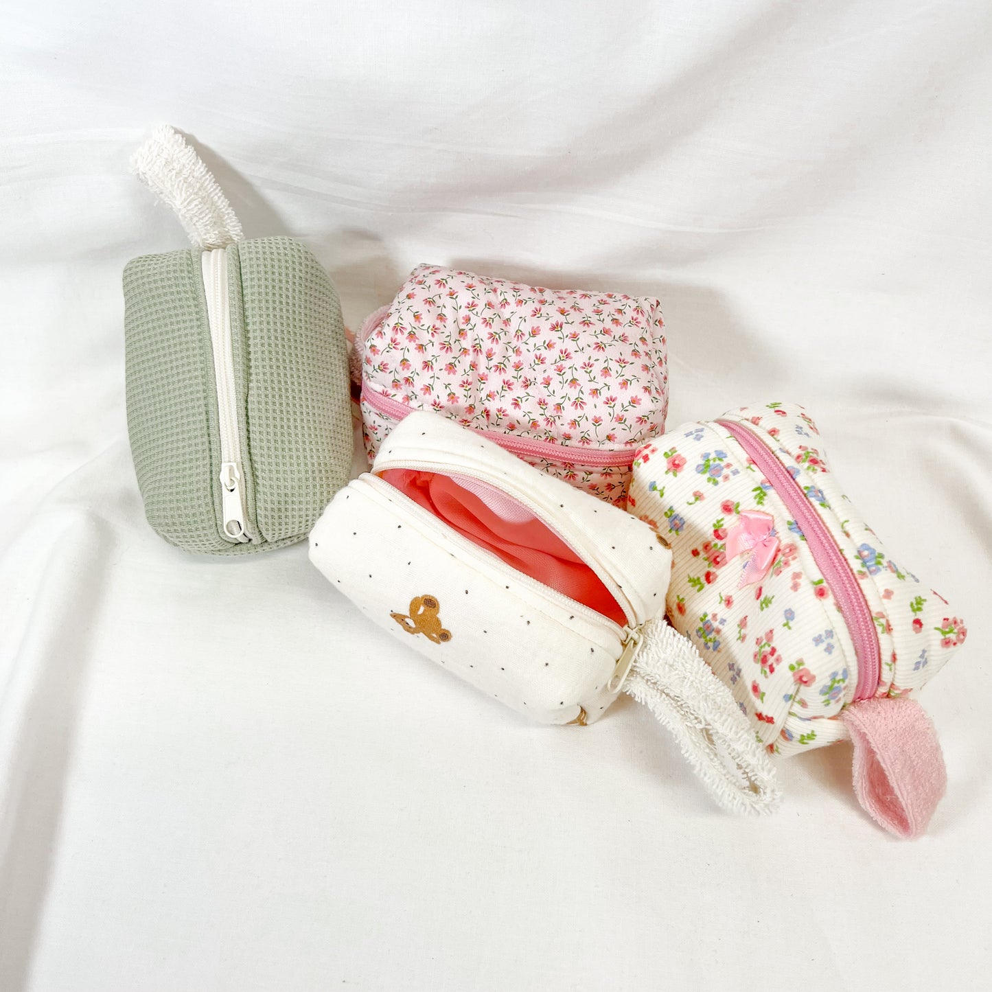 Quilted Keychain Pouch