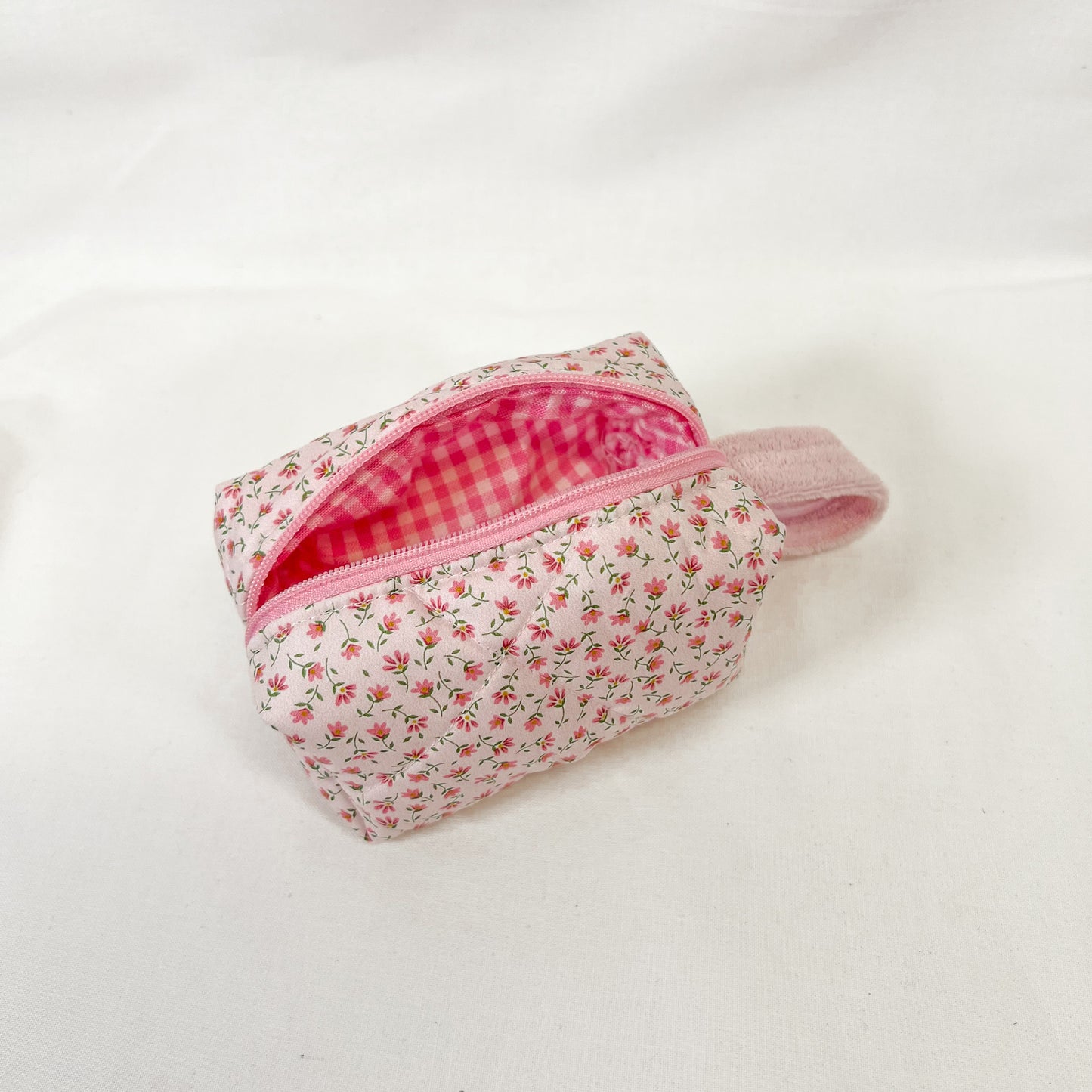 Quilted Keychain Pouch