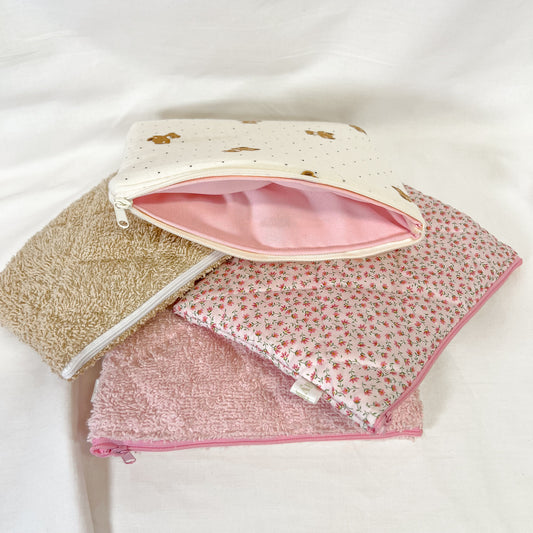 Handmade Quilted Travel Pouch