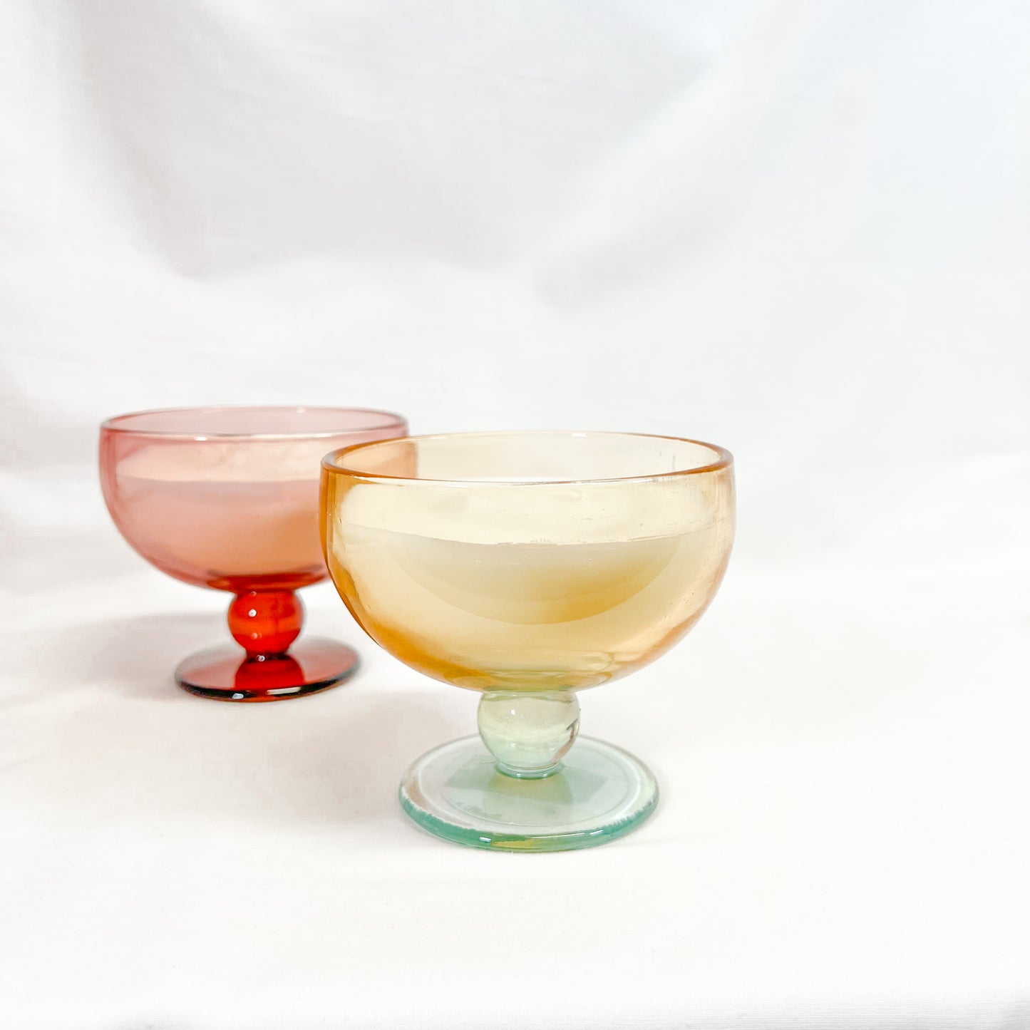 Vintage Glassware Candle