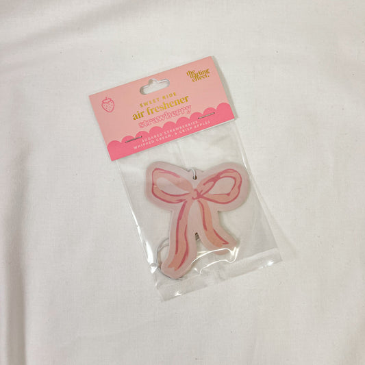 Girly Bow Car Air Freshener