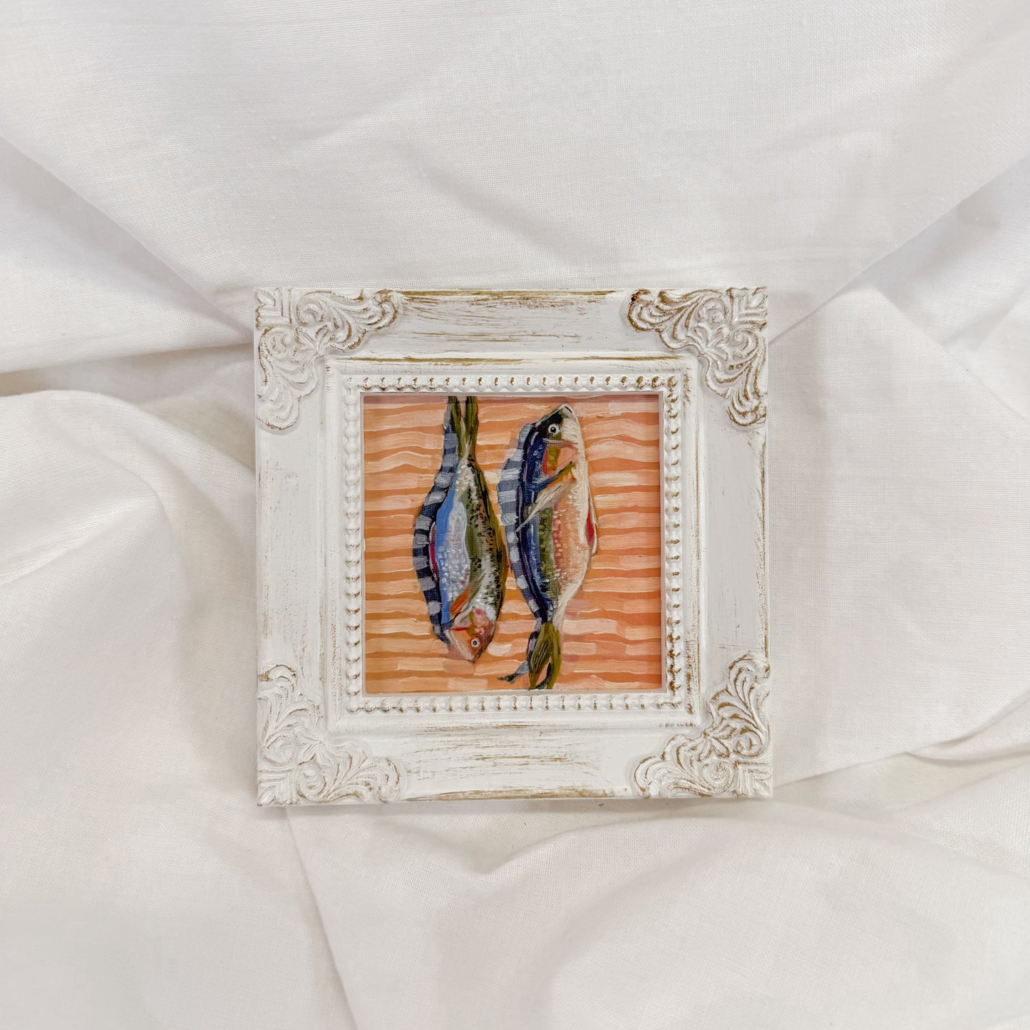 Catch Of The Day Mini Framed Wall Art