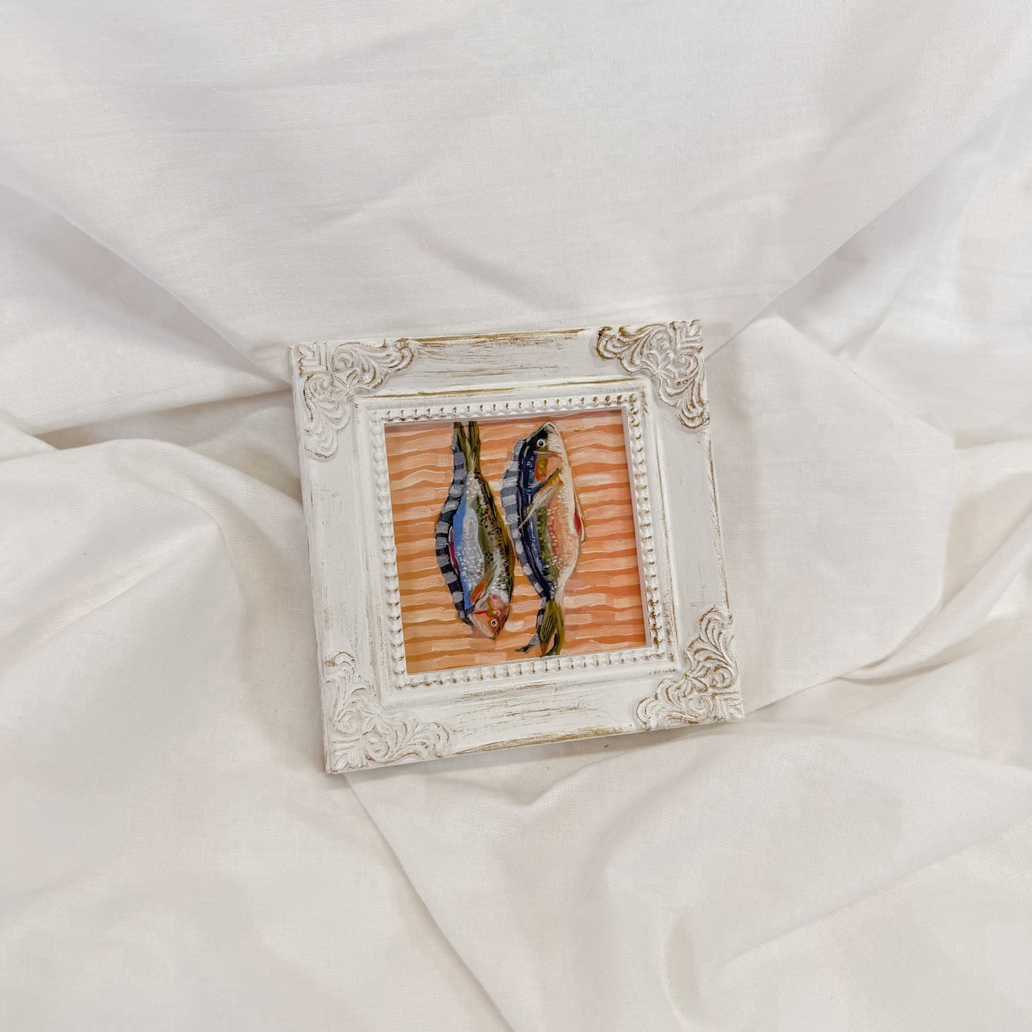 Catch Of The Day Mini Framed Wall Art