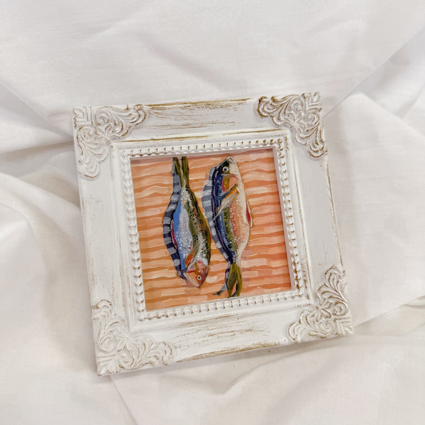 Catch Of The Day Mini Framed Wall Art