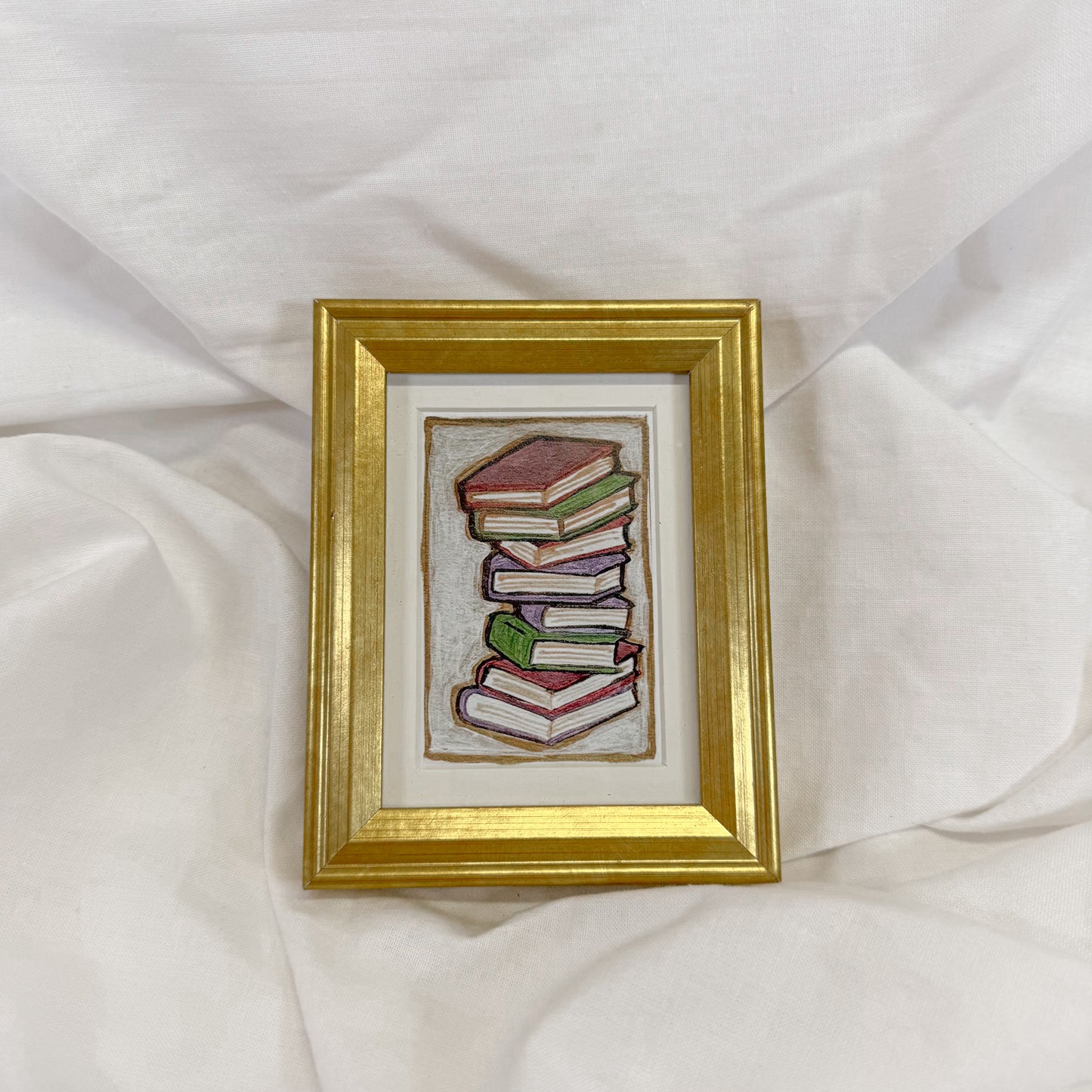 Books Mini Framed Wall Art