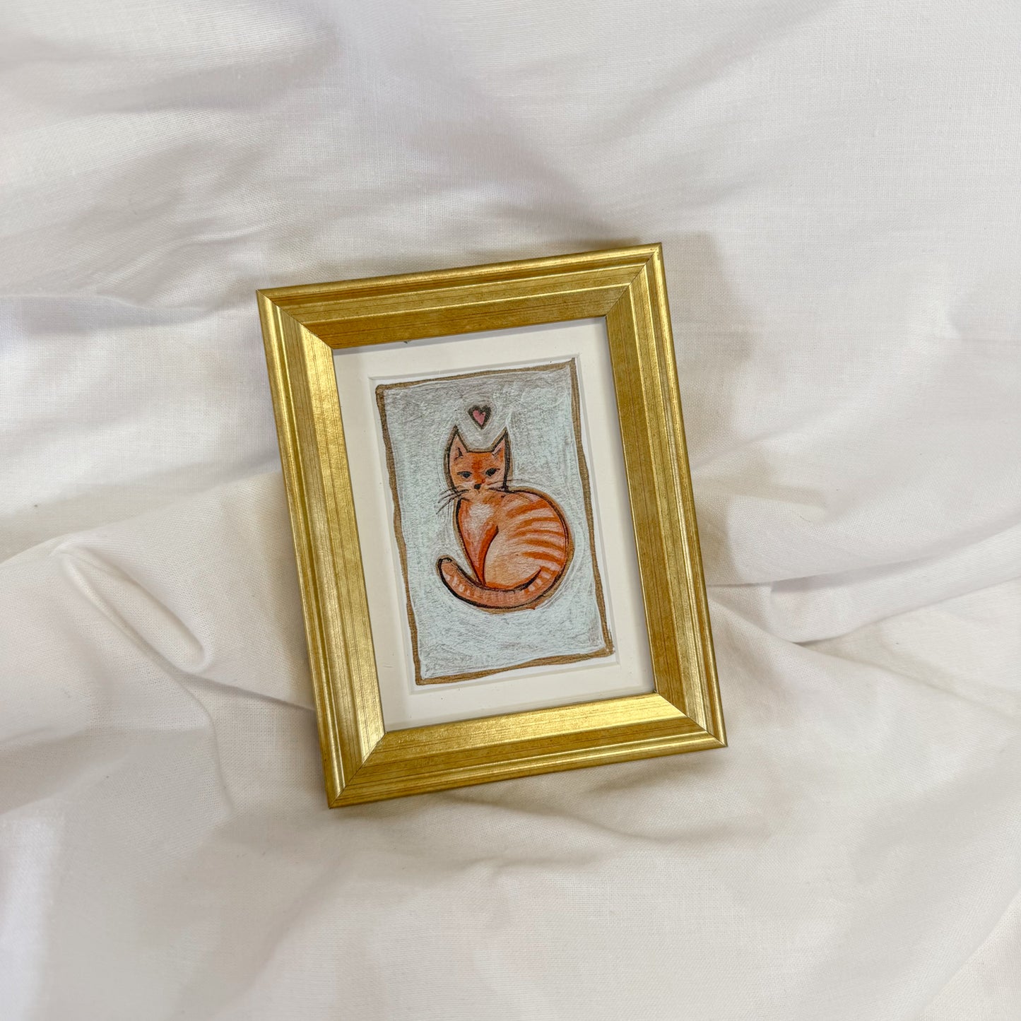 Cat Mini Framed Wall Art