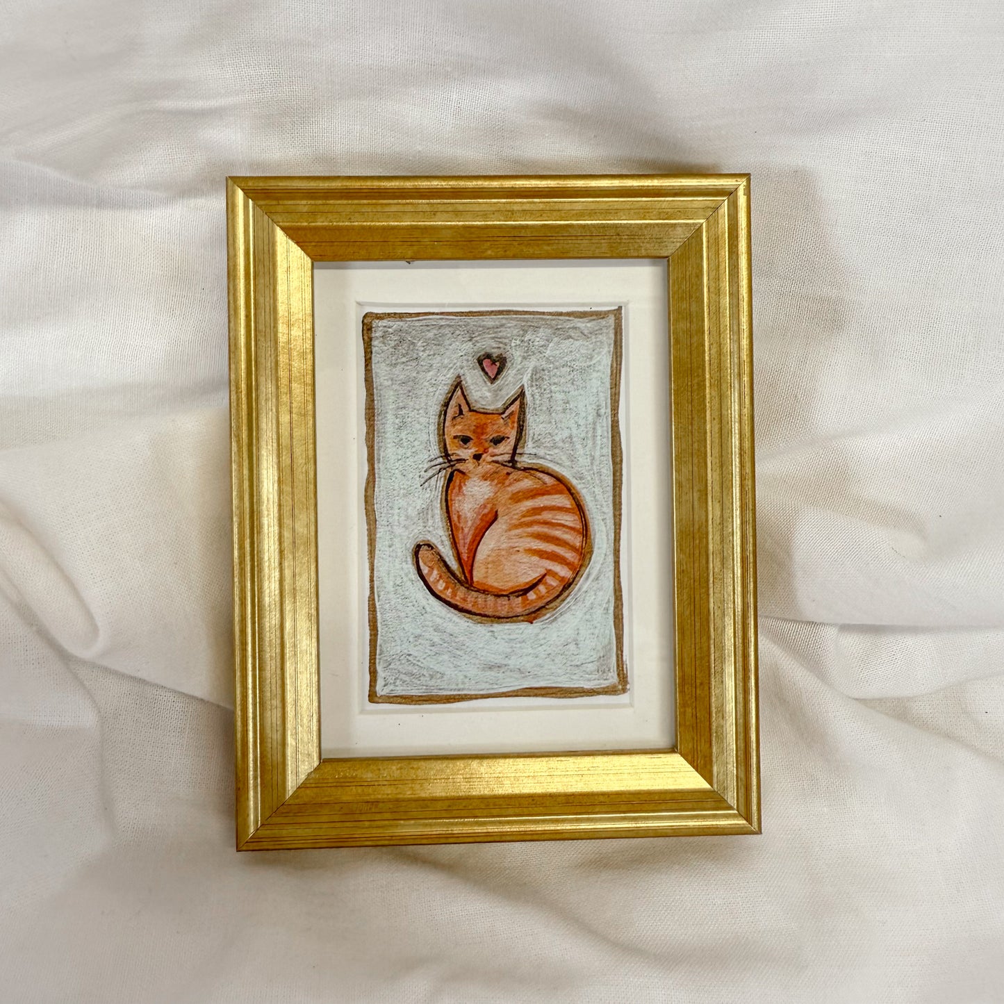 Cat Mini Framed Wall Art