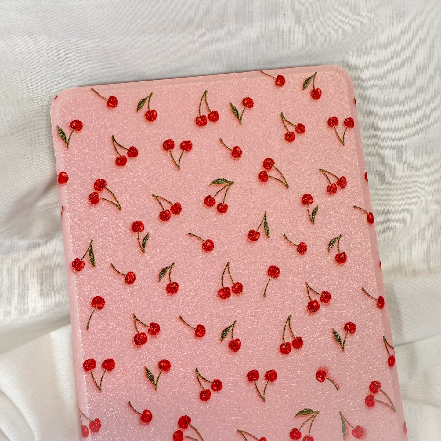 Classic Cherry Clear Back Kindle Case