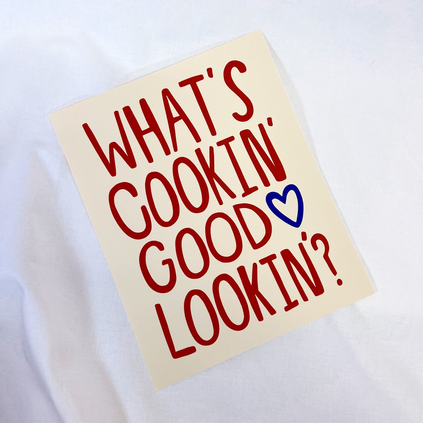 What's Cookin Wall Art Print