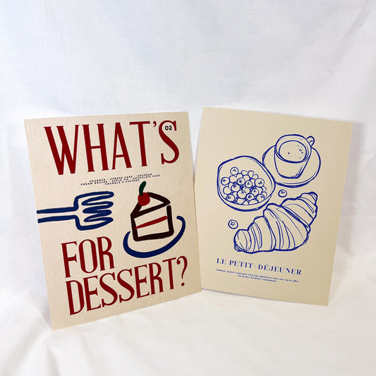 What's For Dessert Wall Art Print