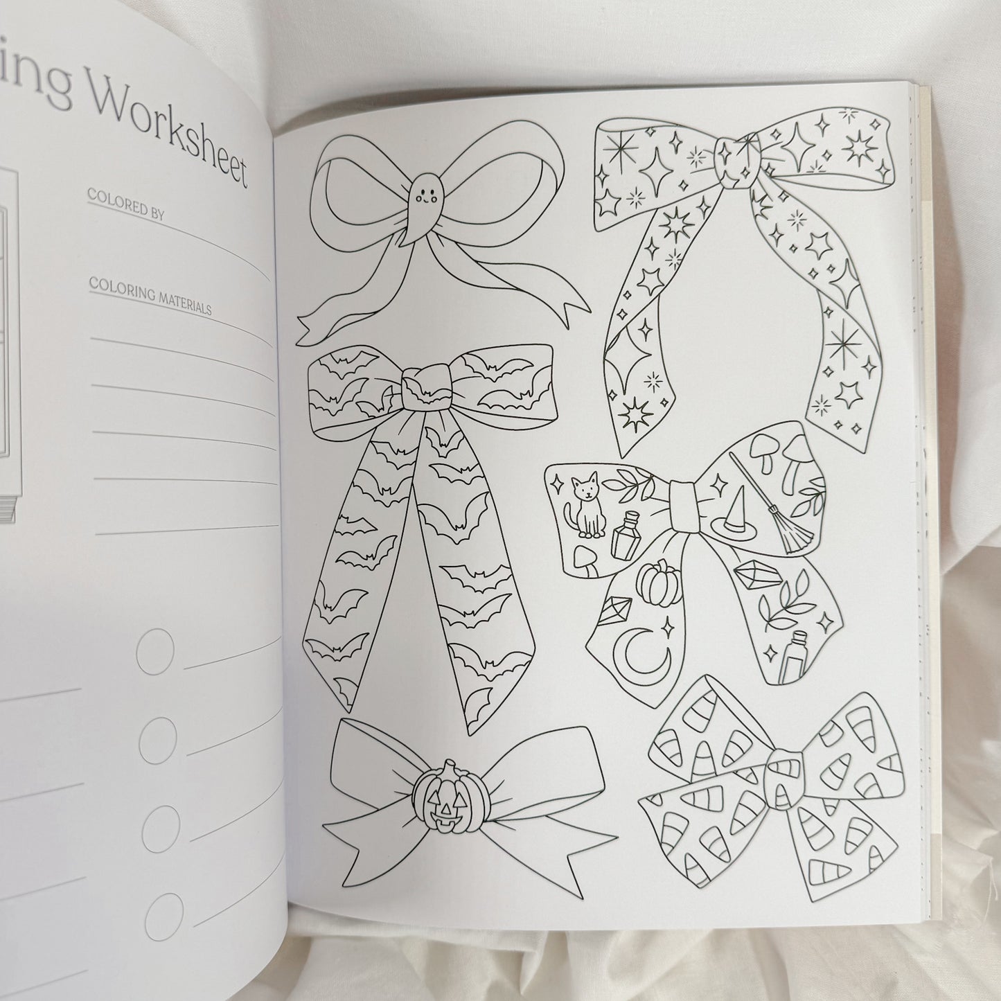 Sweet & Spooky Coloring Book