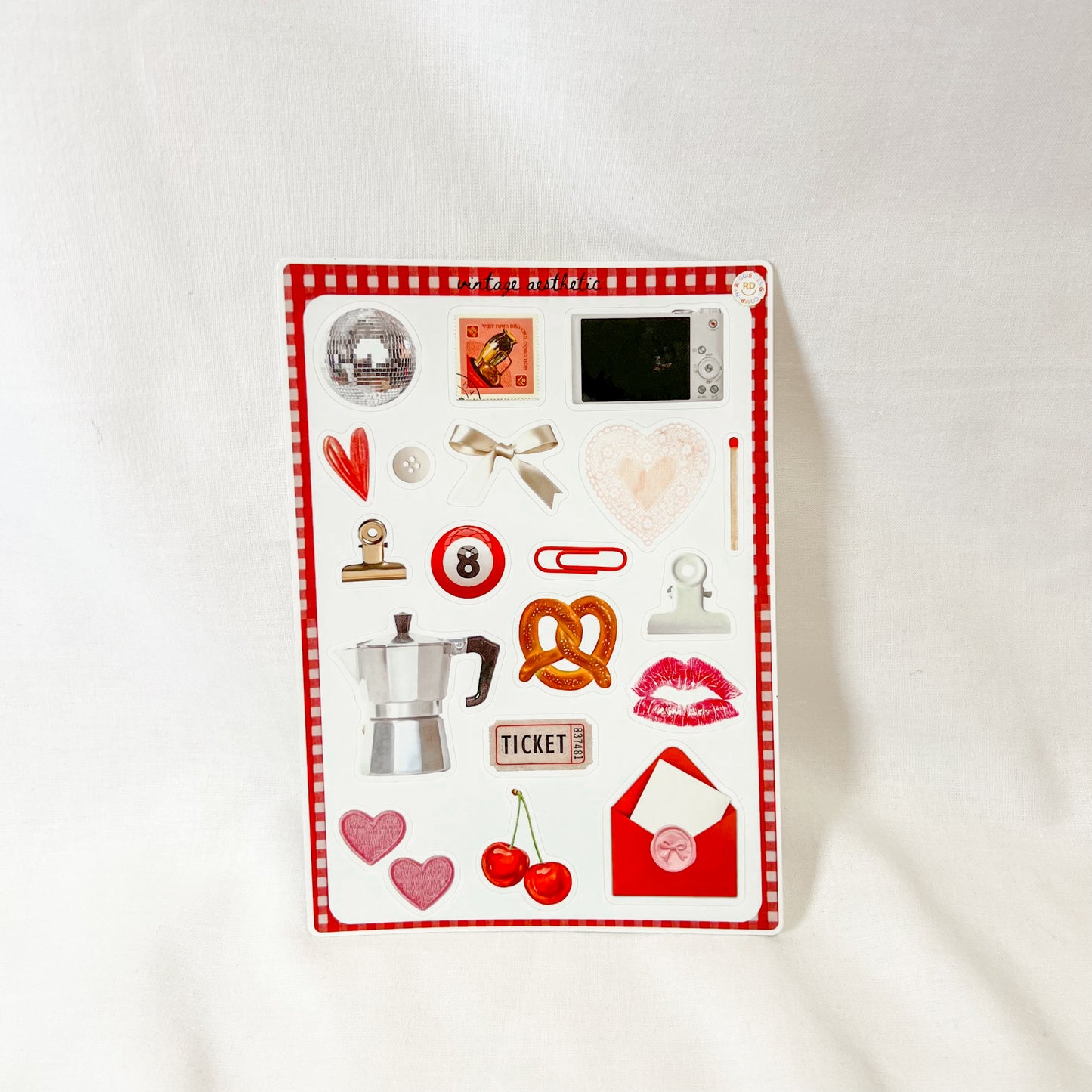 Junk Journal Sticker Sheet