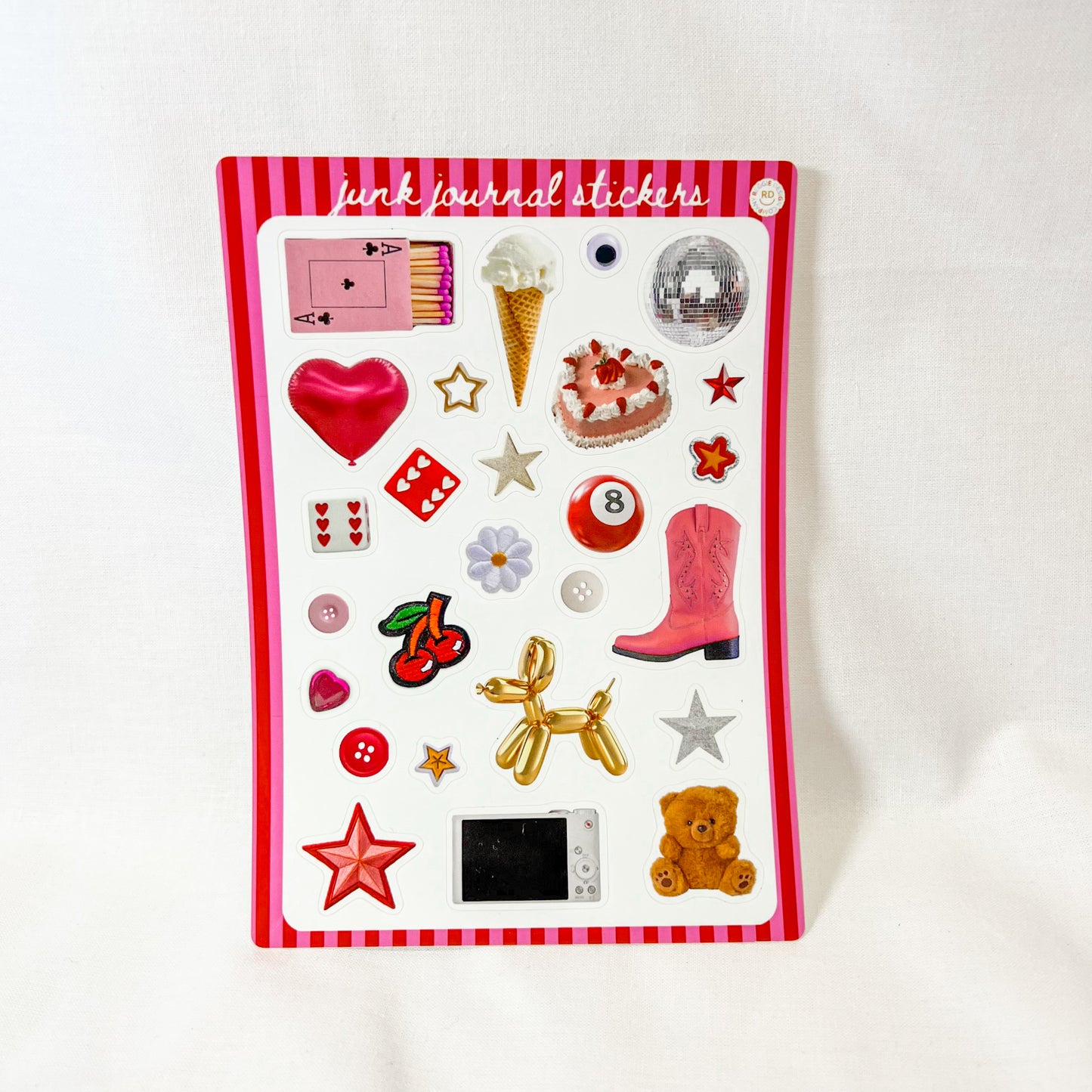 Junk Journal Sticker Sheet
