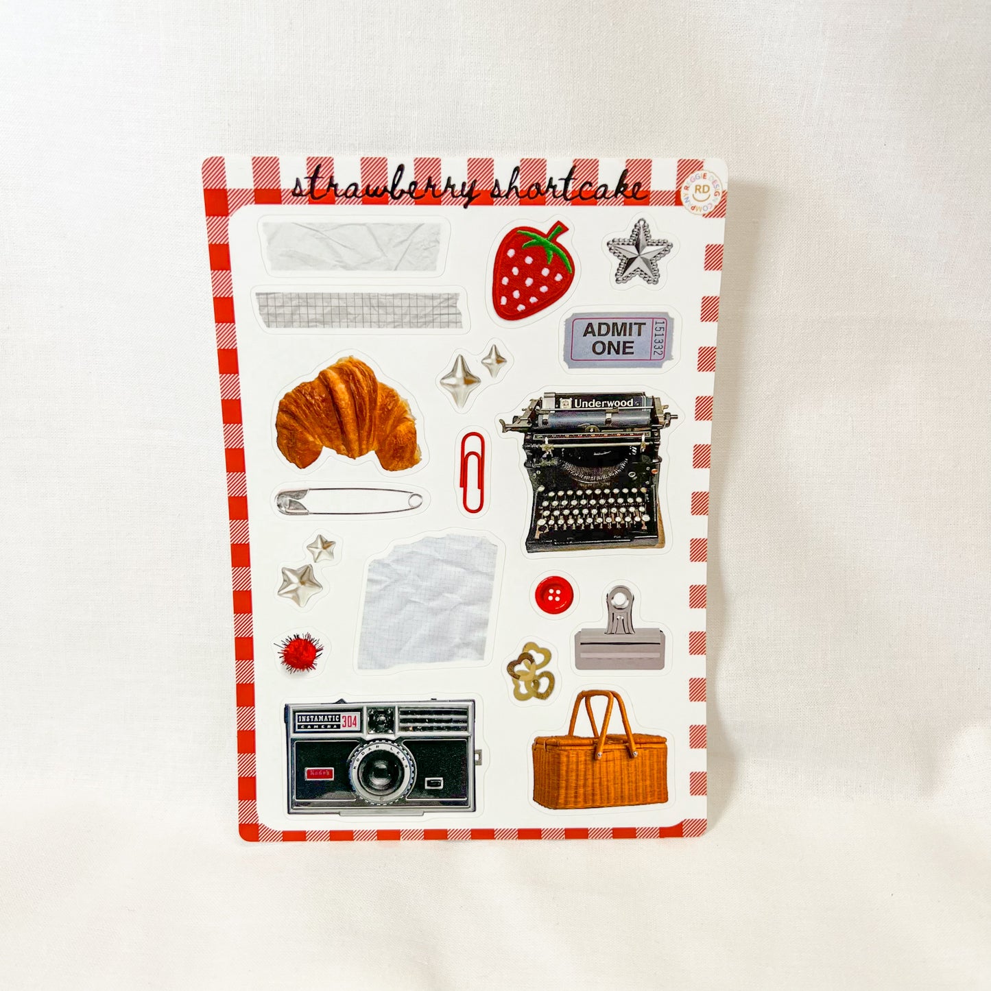 Junk Journal Sticker Sheet