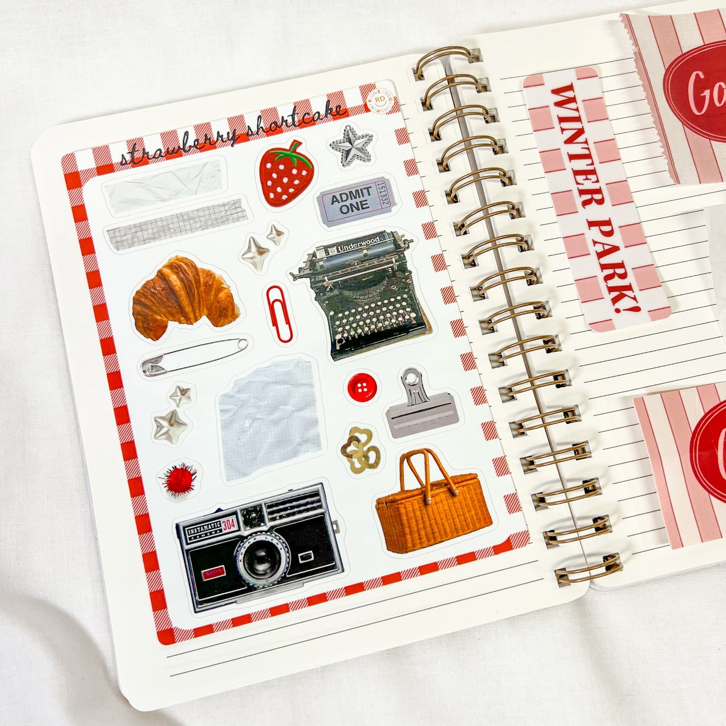 Junk Journal Sticker Sheet