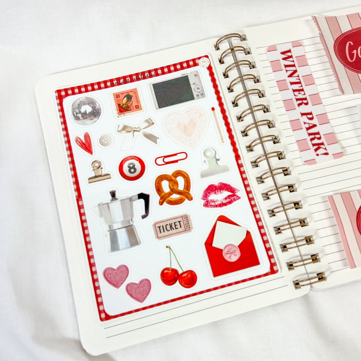 Junk Journal Sticker Sheet