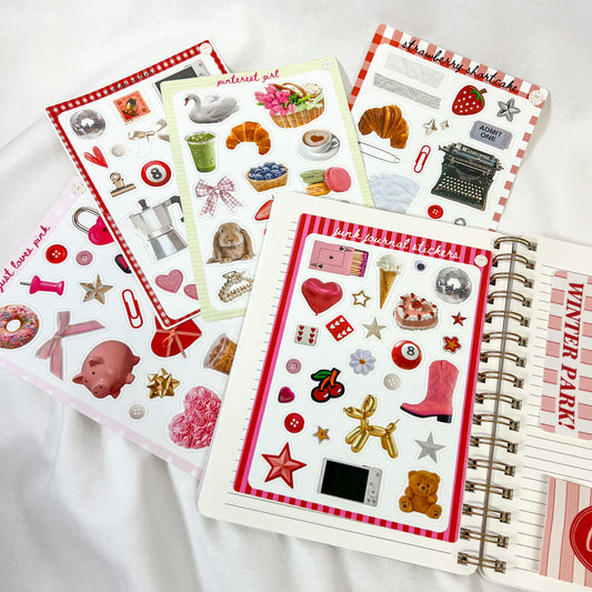 Junk Journal Sticker Sheet