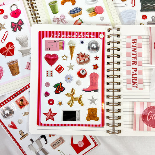 Junk Journal Sticker Sheet
