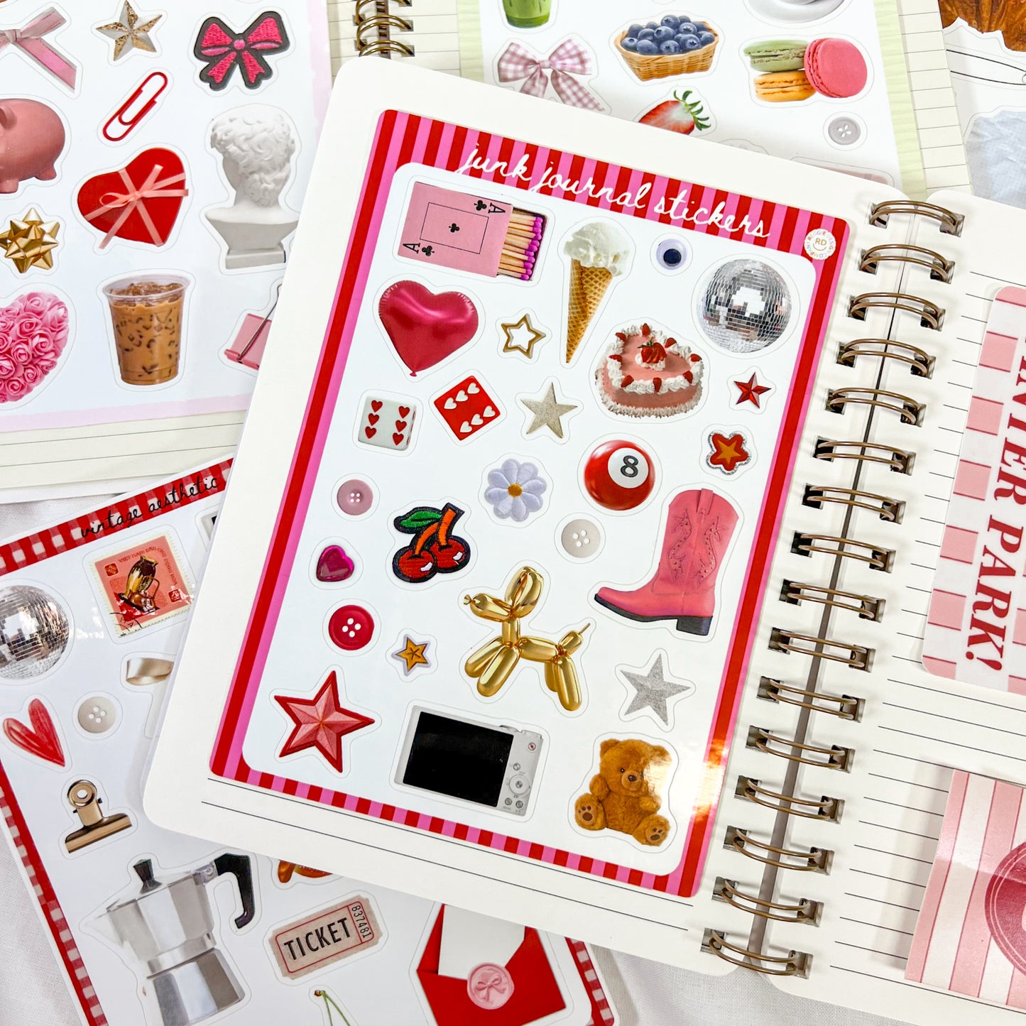 Junk Journal Sticker Sheet