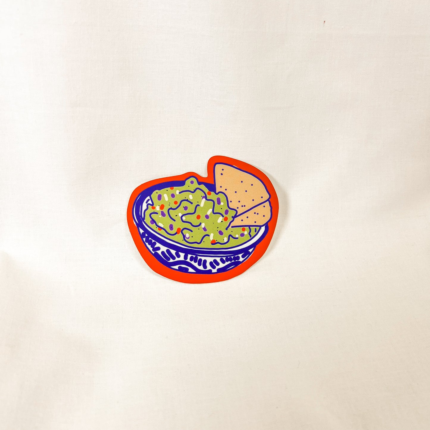 Chips and Guac Vinyl Sticker