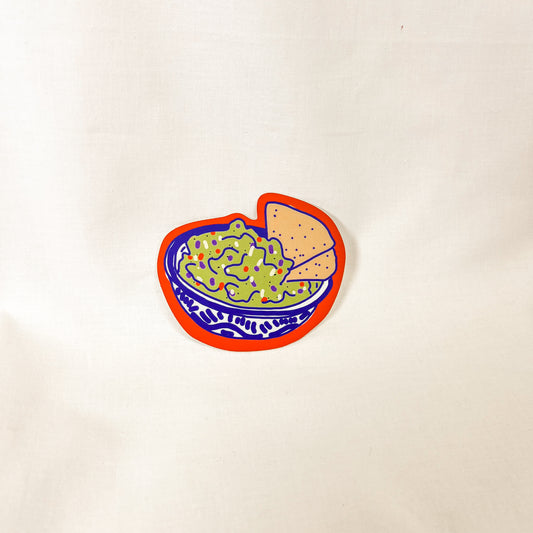 Chips and Guac Vinyl Sticker