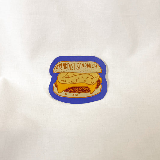 Breakfast Sandwich Vinyl Sticker