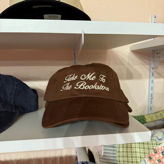 Take Me To The Bookstore Baseball Cap