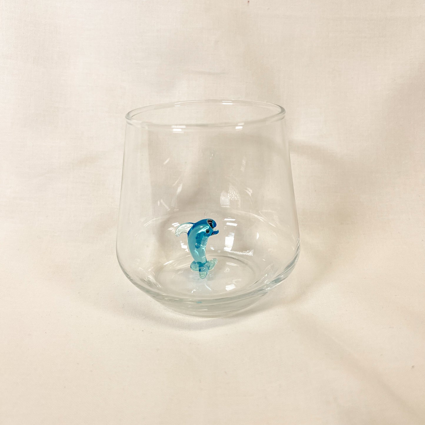 Dolphin Glass Cup